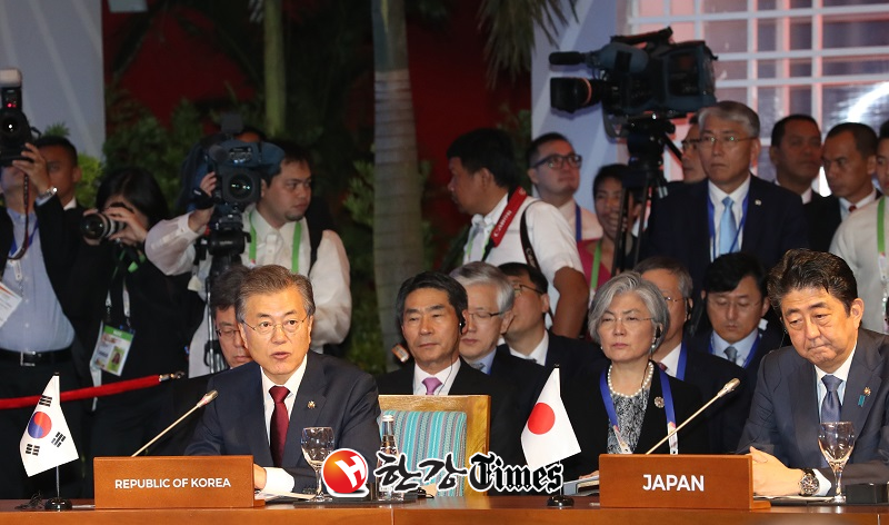 아베 일본 총리가 내달 개최되는 평창 동계올림픽 참가할 가능성이 높아졌다.(사진=뉴시스)