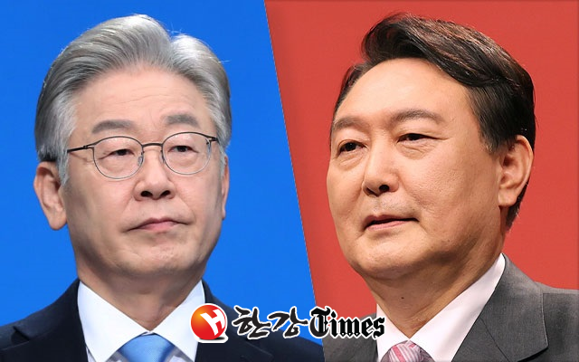 이재명 더불어민주당 대선 후보 (왼쪽), 윤석열 국민의힘 대선 후보. (사진=뉴시스)