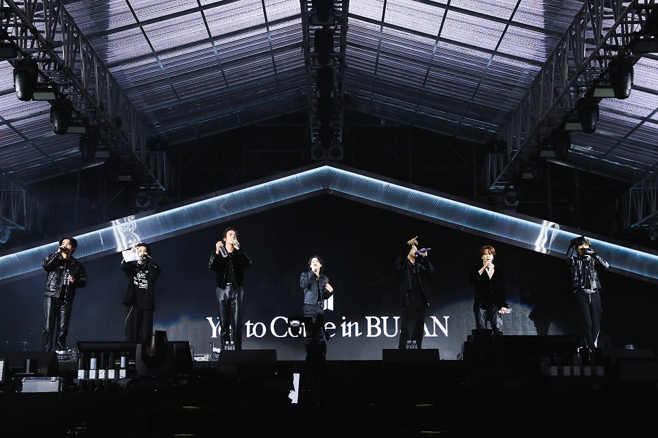지난 10월 15일 부산에서 진행한 ‘BTS in BUSAN’ 콘서트 (사진=뉴시스)