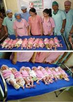 인도 11쌍둥이 탄생...뱃 속에 11명 가능해?