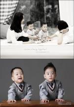 박은혜 쌍둥이와 다정한 모습 "너무 사랑스런 아가들"