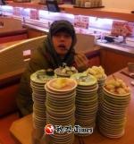 '치즈인더트랩' 박해진, 일본서 스시 130접시 먹방 인증샷 "놀라워"