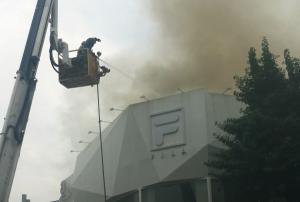 충북 청주 의류매장서 화재 발생