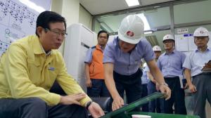 조환익 한전 사장, 경주 지진 관련 주요 전력설비 현장점검