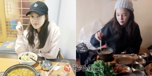 ‘여신이 먹는 된장찌개’ 배우 박시연, 노메이크업 먹방샷