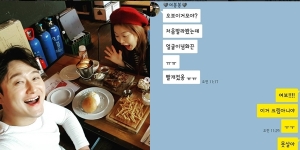 '대세 부부' 심진화-김원효, 다정해~ "귀여운 우리남편 앞으로도 파이팅"