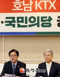 ‘호남KTX 2단계’ 사업 가속화... 민주-국민 예산 편성 합의