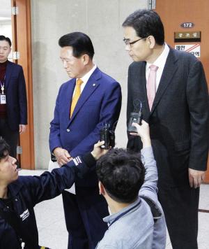 자유한국당 교육위원들 “박용진 의원 로비설은 심각한 명예훼손!”