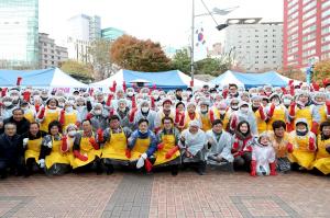 성동구, 24일 구청 광장서 8000kg 김장담그기