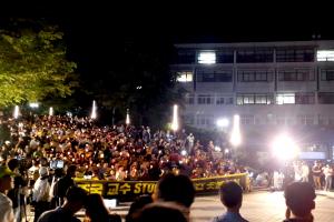 [포토] 서울대생 촛불집회... "조국이 부끄럽다"