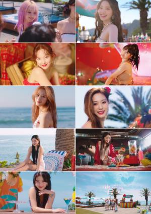 트와이스, 신곡 '알콜-프리' MV 티저 최초 공개...청량미 넘치는 비주얼