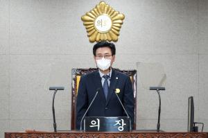 노원구의회, 만장일치 의장 선출... 의장에 김준성 의원