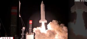 軍, 고체연료 기반 우주발사체 3차 시험발사 성공