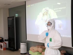 용산구, 서울시 자치구 최초 ‘감염병 모의훈련’ 실시